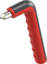 Emergency hammer Basic, acier et polyamide rouge