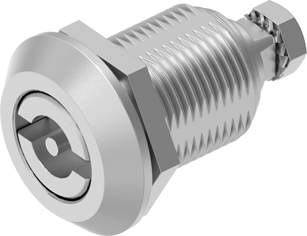 Chiusura 1/4 di giro a compressione doppia aletta 3, acciaio inox AISI 316