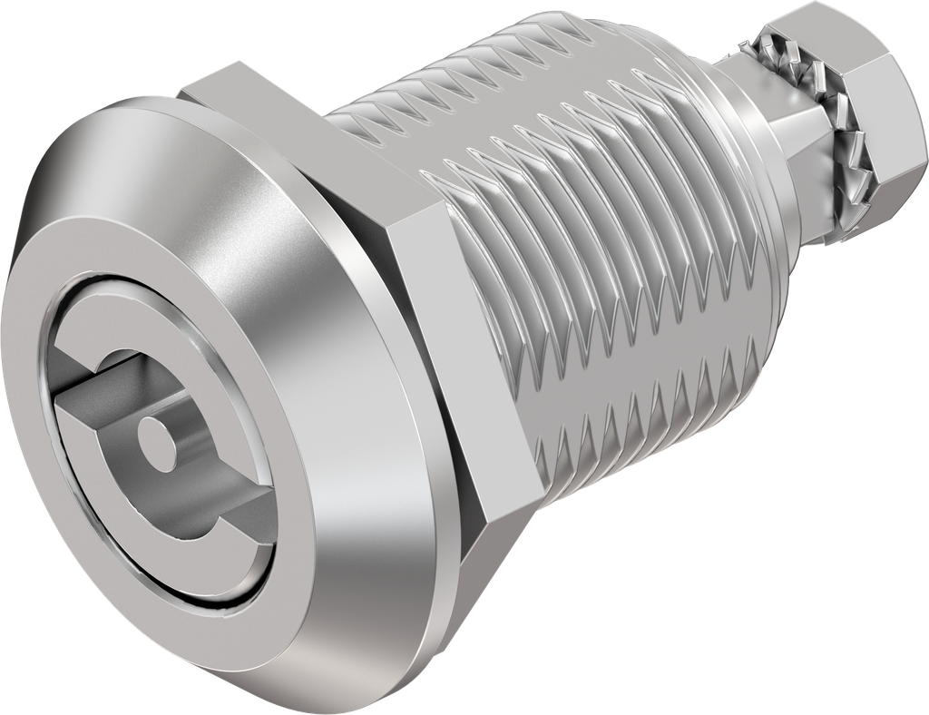 Chiusura 1/4 di giro a compressione doppia aletta 3, acciaio inox AISI 316