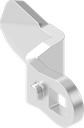 Lengüeta, acero inoxidable AISI 304