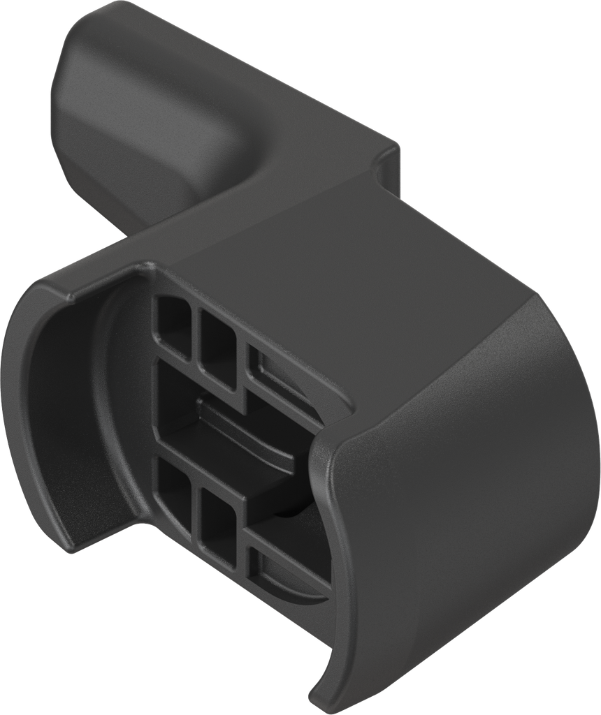 came d'encliquetage H =22 mm, polyamide GF noir