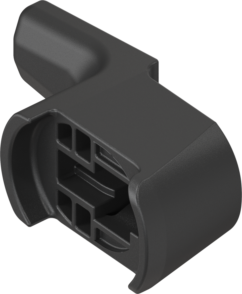 came d'encliquetage H =22 mm, polyamide GF noir