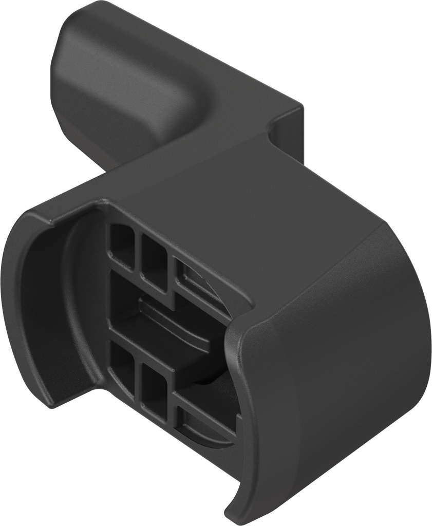 Snap-in cam H = 24 mm, Polyamide GF V0 black