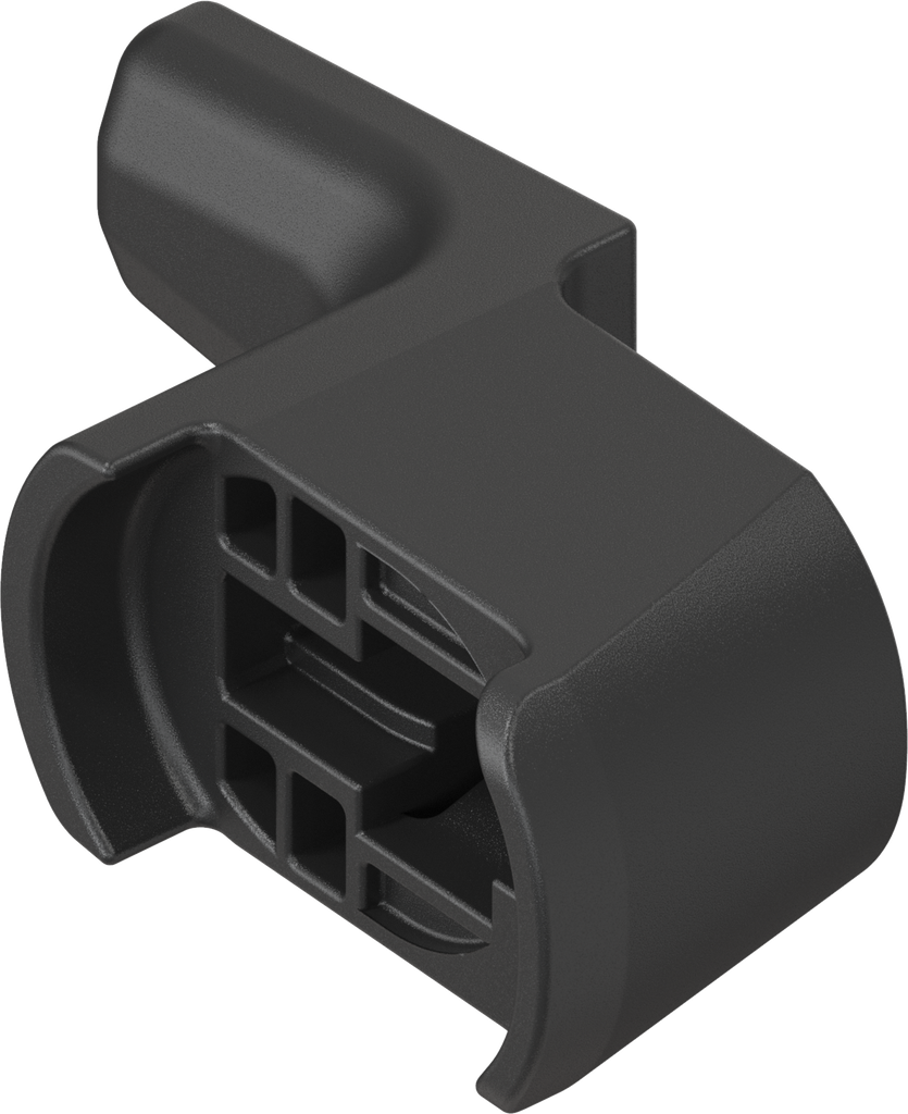 Rastzunge H = 24 mm, Polyamid GF schwarz