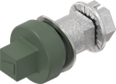 zamak époxy olive NATO lisse satiné