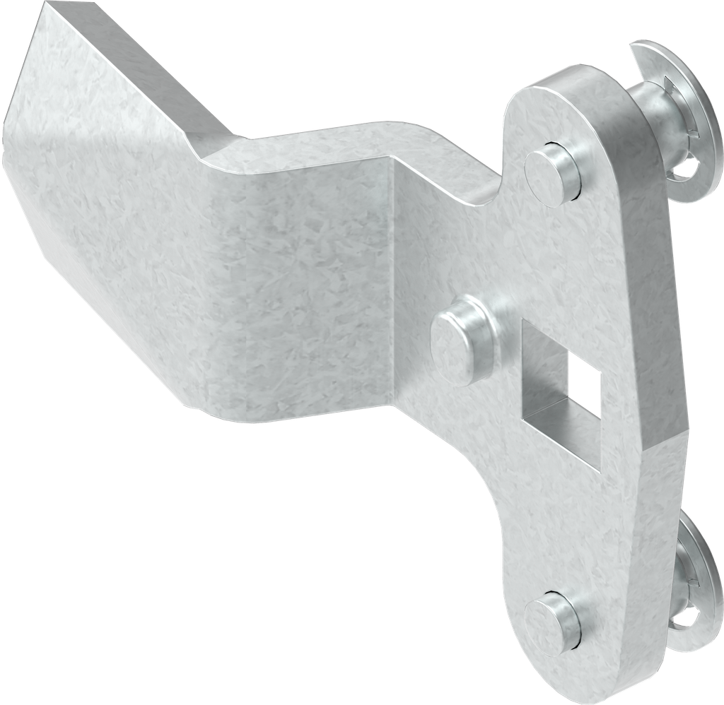3-point cam, Steel zinc-plated