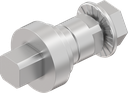 Inserto cuadradillo 7, acero inoxidable AISI 303
