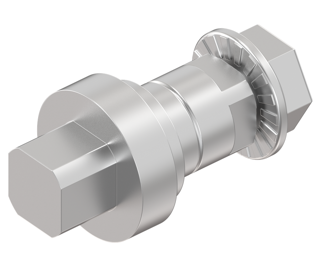 Inserto quadro 8, acciaio inox AISI 303