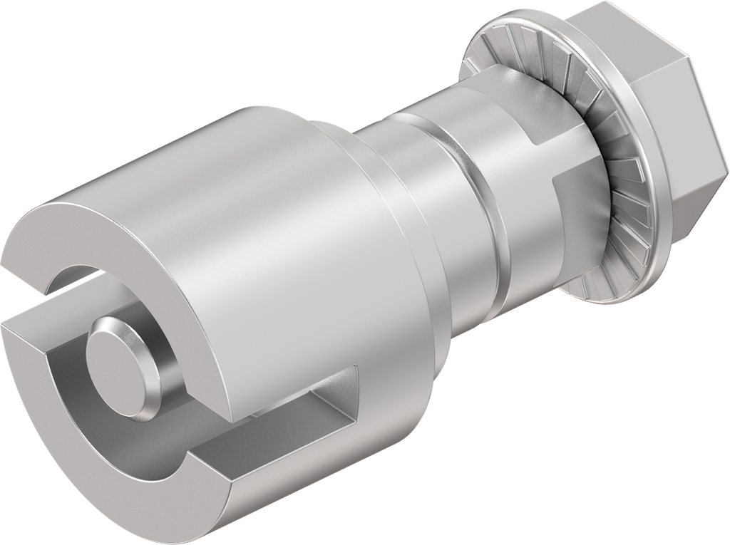 Inserto doble barra 5, acero inoxidable  AISI 303