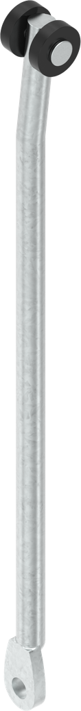 Ronde stang L = tot 400 mm, Staal verzinkt
