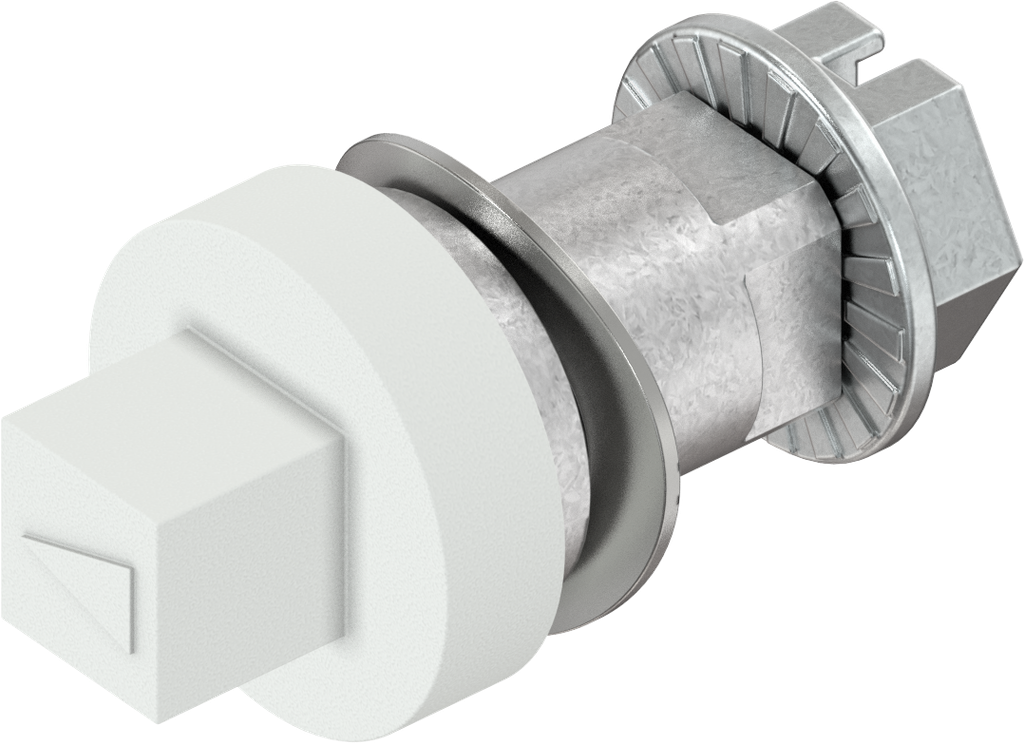 Inserto quadro 7, zama bianco traffico verniciato a polvere