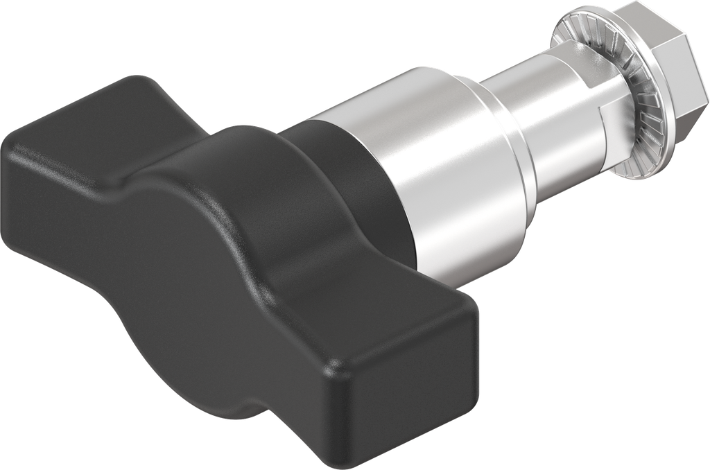 polyamide noir et inox