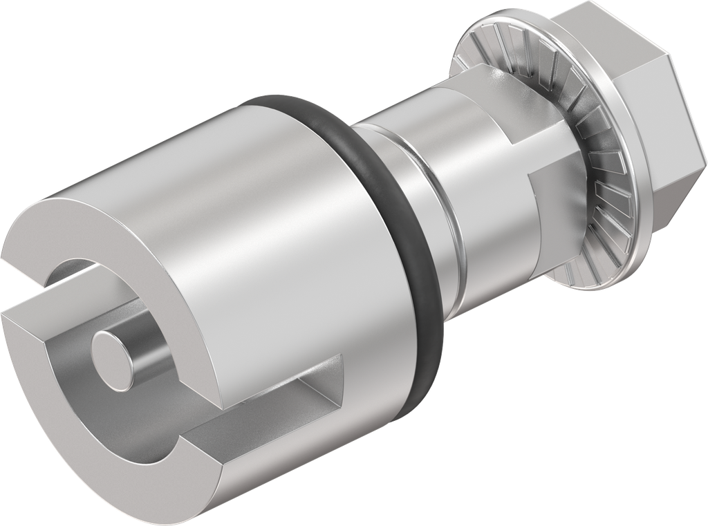 Inserto doppia aletta 3, acciaio inox AISI 316