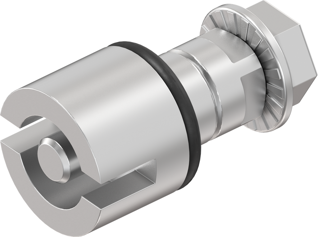 Inserto doppia aletta 5, acciaio inox AISI 316