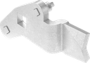 3-Point cam, left version, Steel zinc-plated