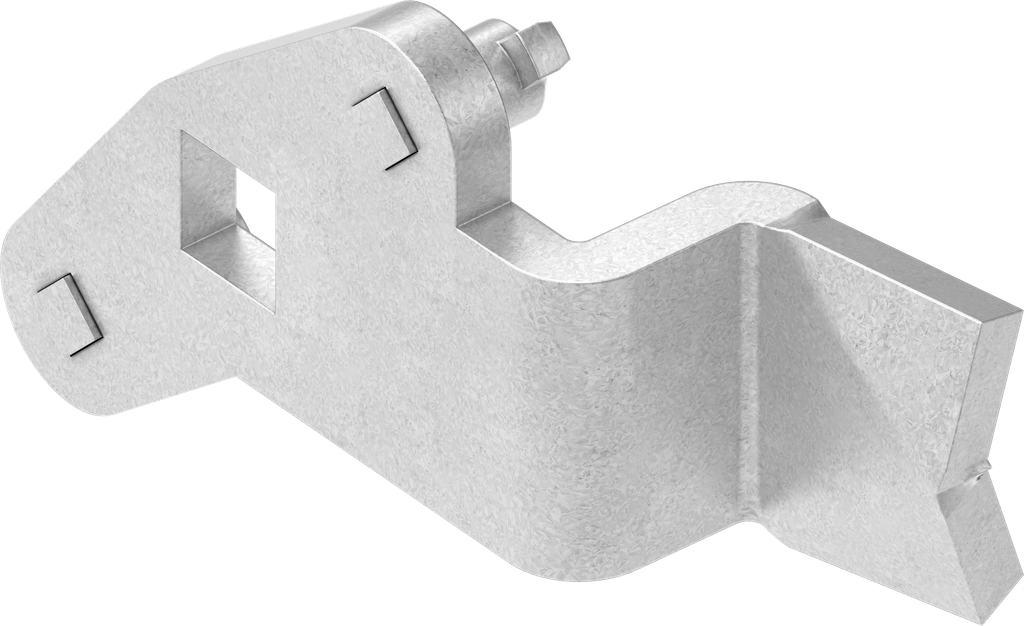 Vleugellip links, Staal verzinkt