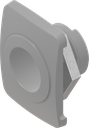 Gehäuse rechts mit Mutter