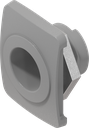 Housing, right version, Polyamide GF light grey