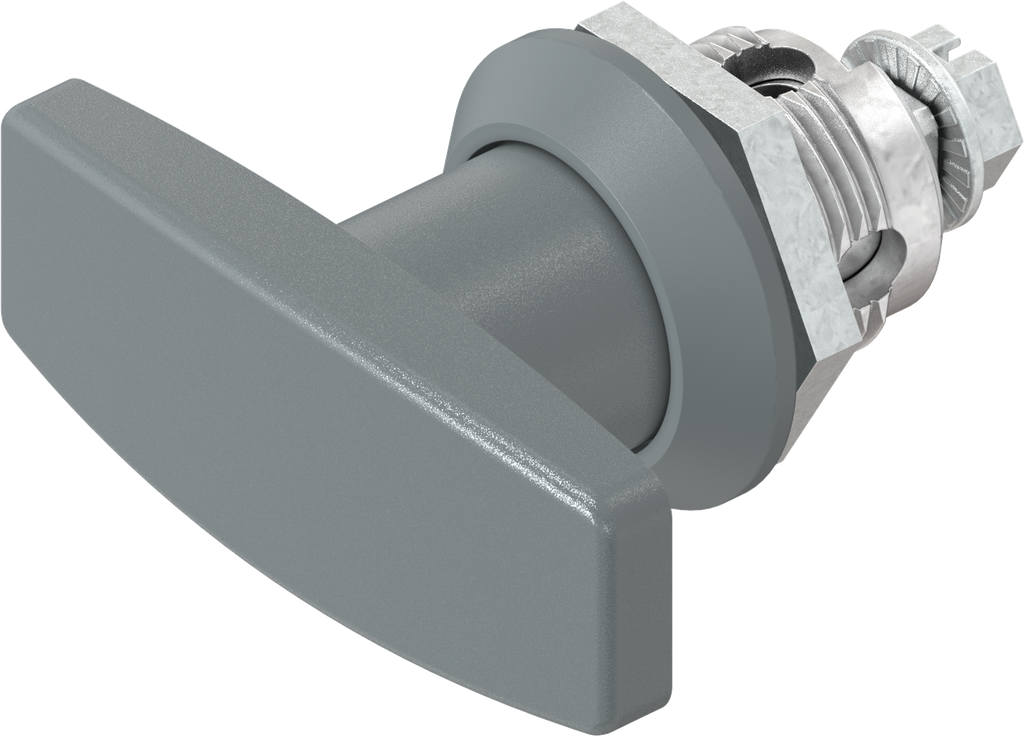 zamak et polyamide gris basalte