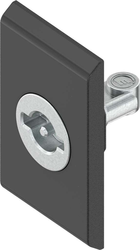 Unidad de inserto doble barra 3, zamak galvanizado