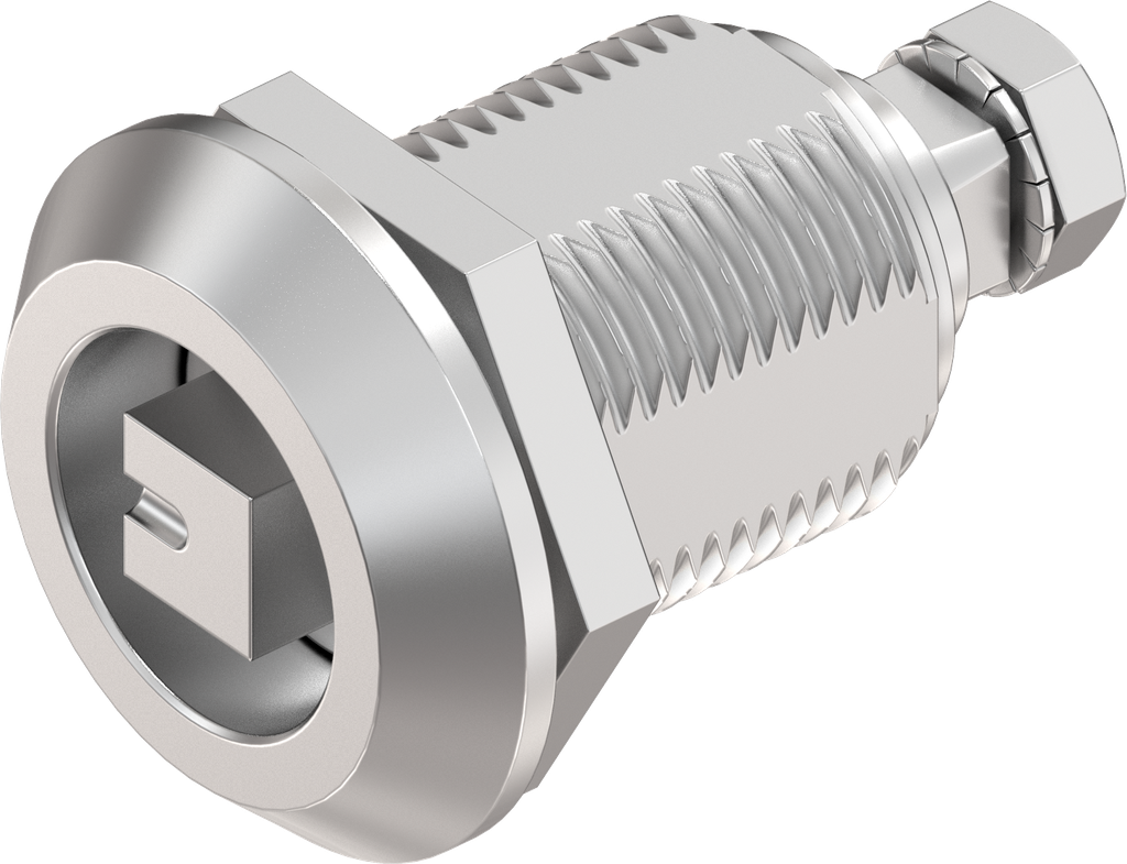 Compression latch, square 8, Stainless steel AISI 316; 1000-U981