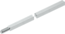 Varilla cuadrada L = 700 mm, acero galvanizado