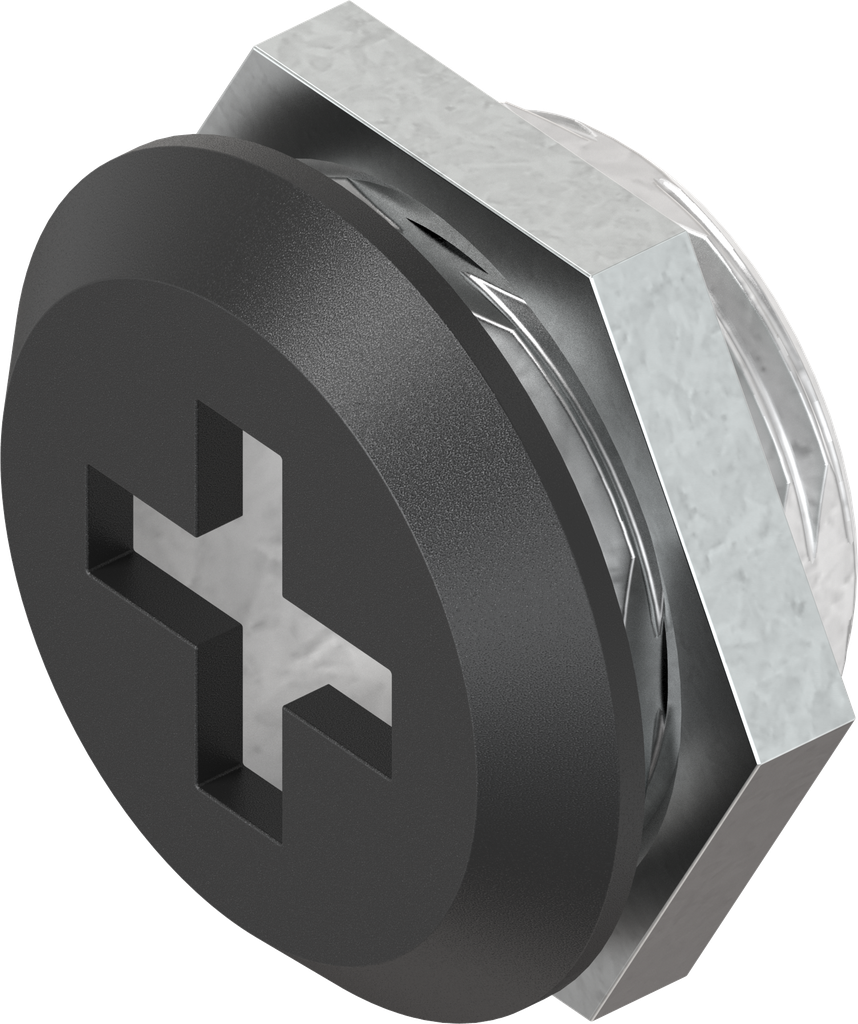 Scatola per FIAT, zama nero verniciato a polvere