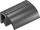 Afdichtprofiel zelfklemmend, Celrubber NBR; klemprofiel NBR 60 ± 5 Shore A, zwart zwart