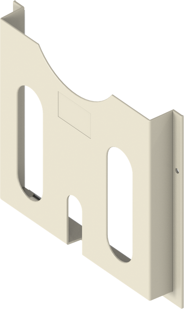 Schaltplantasche selbstklebend, Polystyrol kieselgrau