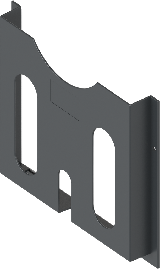 Tasca porta documenti autoadesiva, polistirene polverizzata grigio nerastro