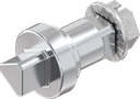 Insert triangular 8, Zinc die chrome-plated