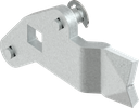 3-Point cam, left version, Steel zinc-plated