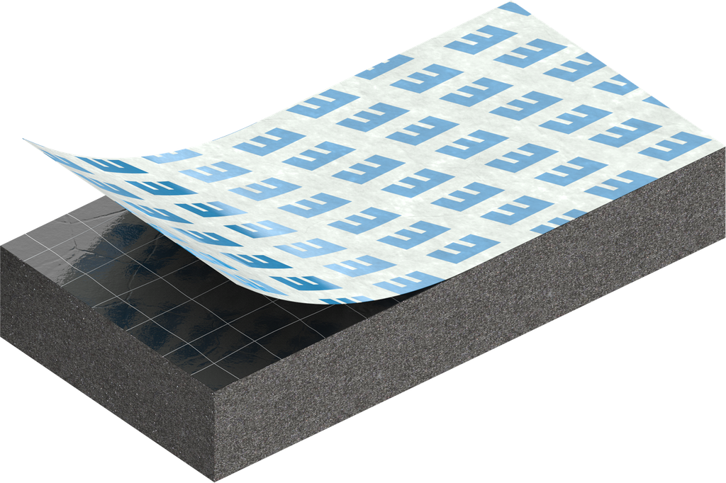 Cell sponge rubber 5 x 15 mm, EPDM black stretch eliminating and self ...