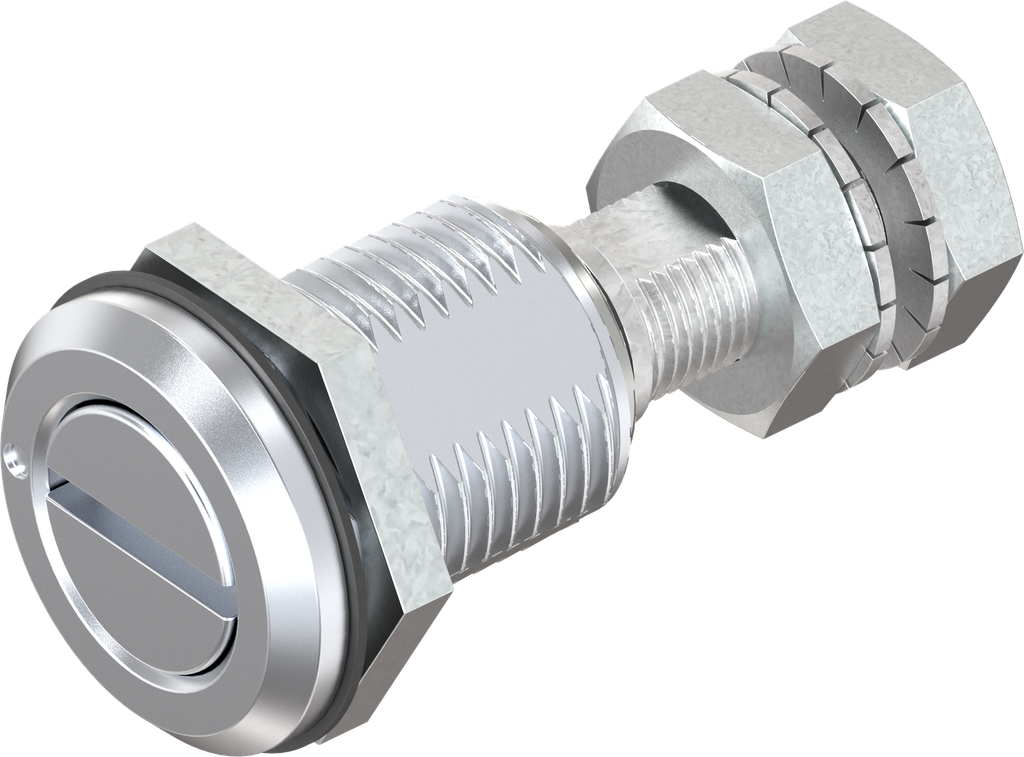 Compression latch with slot 1.5 x 3, Zinc die chrome-plated; 1022-U84 ...