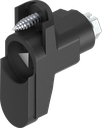 module avec rotor triangle 6,5 CNOMO, polyamide GF noir
