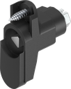 module avec rotor triangle 7, polyamide GF noir