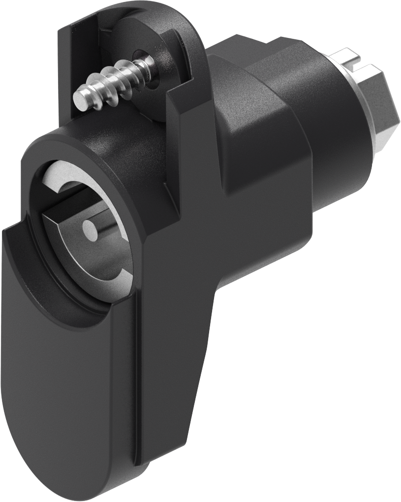 Locking set with insert double bit 3, Polyamide GF black; 1109-U114
