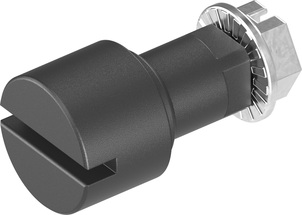 Insert slot 2 x 4, Polyamide 66 GF 50 black; 1000-U196-N2 without ...
