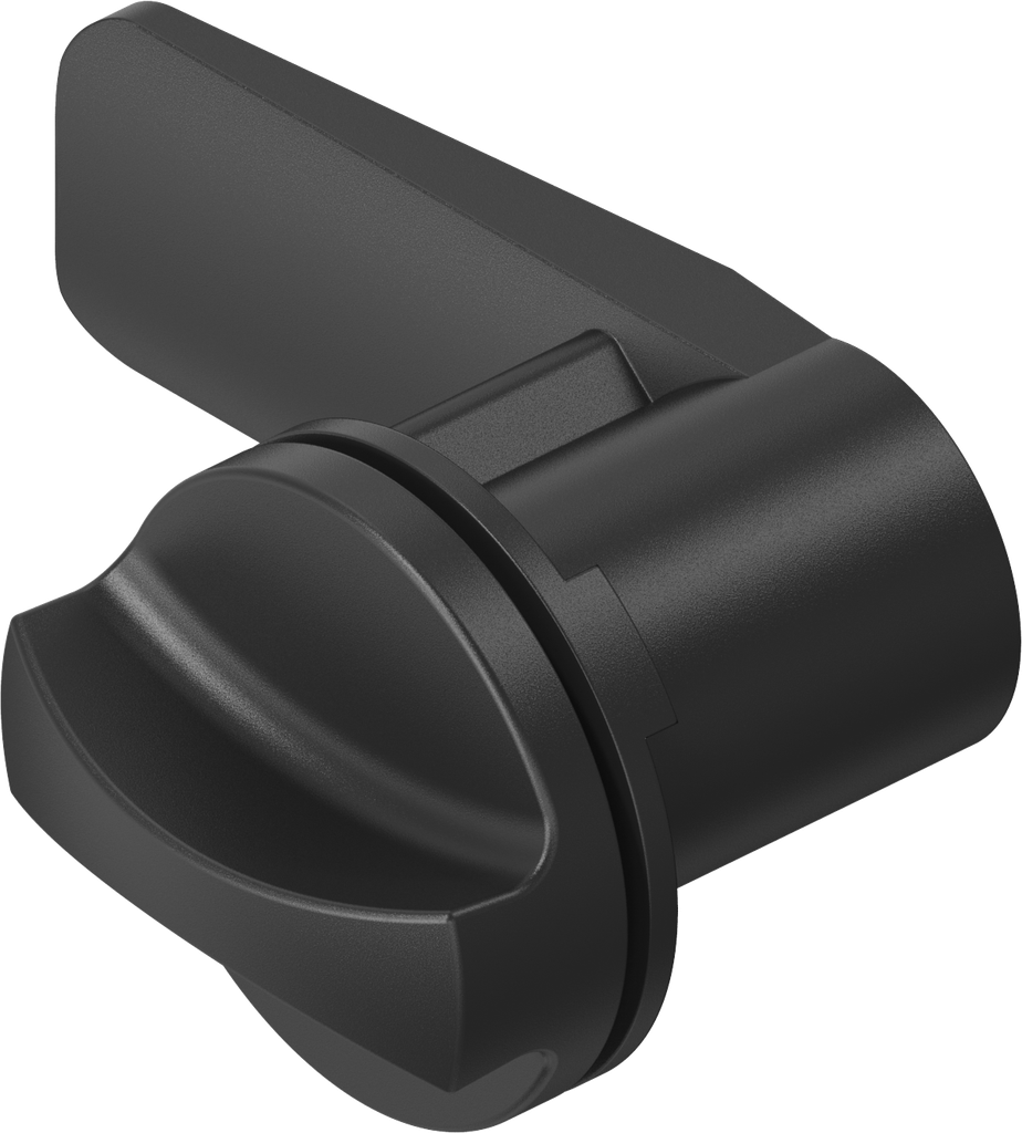 Clip-in quarter turn, Polyamide GF black; 1000-U349