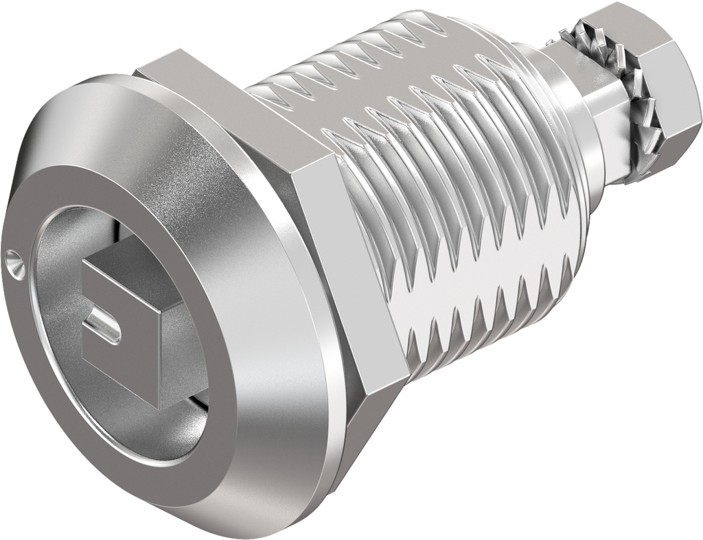 Compression latch, square 8, Stainless steel AISI 316; 1000-U755-01 ...