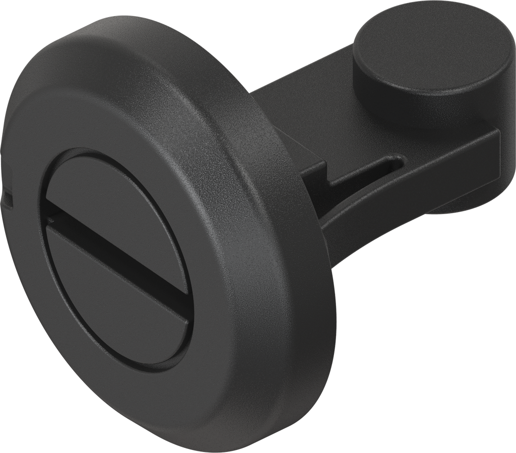 Insert part slot 1.5 x 3, Polyamide GF black; 1022-U91
