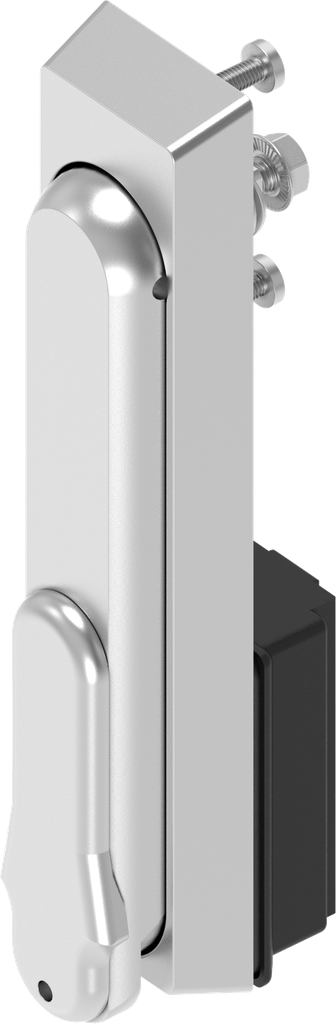 poignée escamotable pour demi-cylindre 40 mm (A = 30 mm), inox AISI 316 ...