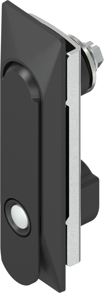 Swinghandle 1150 with push button, Polyamide and zinc die black powder ...