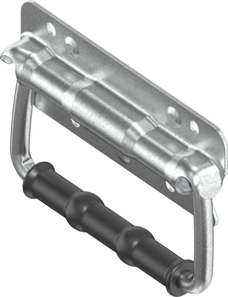 Alberts 300142 DURAVIS®® Penture Anglaise | Avec Goupille Rivetée | Couleur Beige Perle, Double Plastification RAL 1035 | Penture 391 X 40 Mm